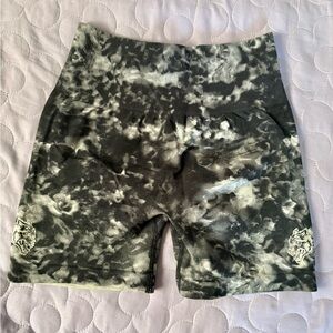 Darc Sport Black and White Athletic Shorts